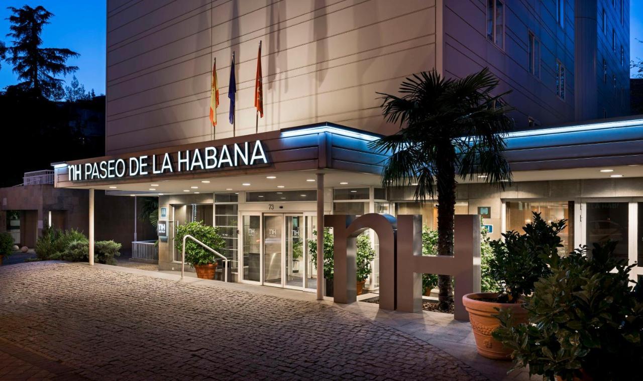 Hotel Nh Paseo De La Habana Madrid Exteriér fotografie